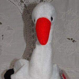 TY Beanie Babies – Stilts the Stork (4th Generation) –MNWT